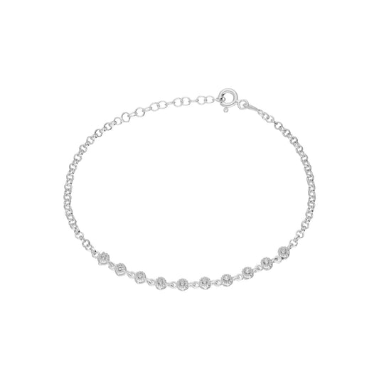 Voll Stein Armkette (7152993730605)