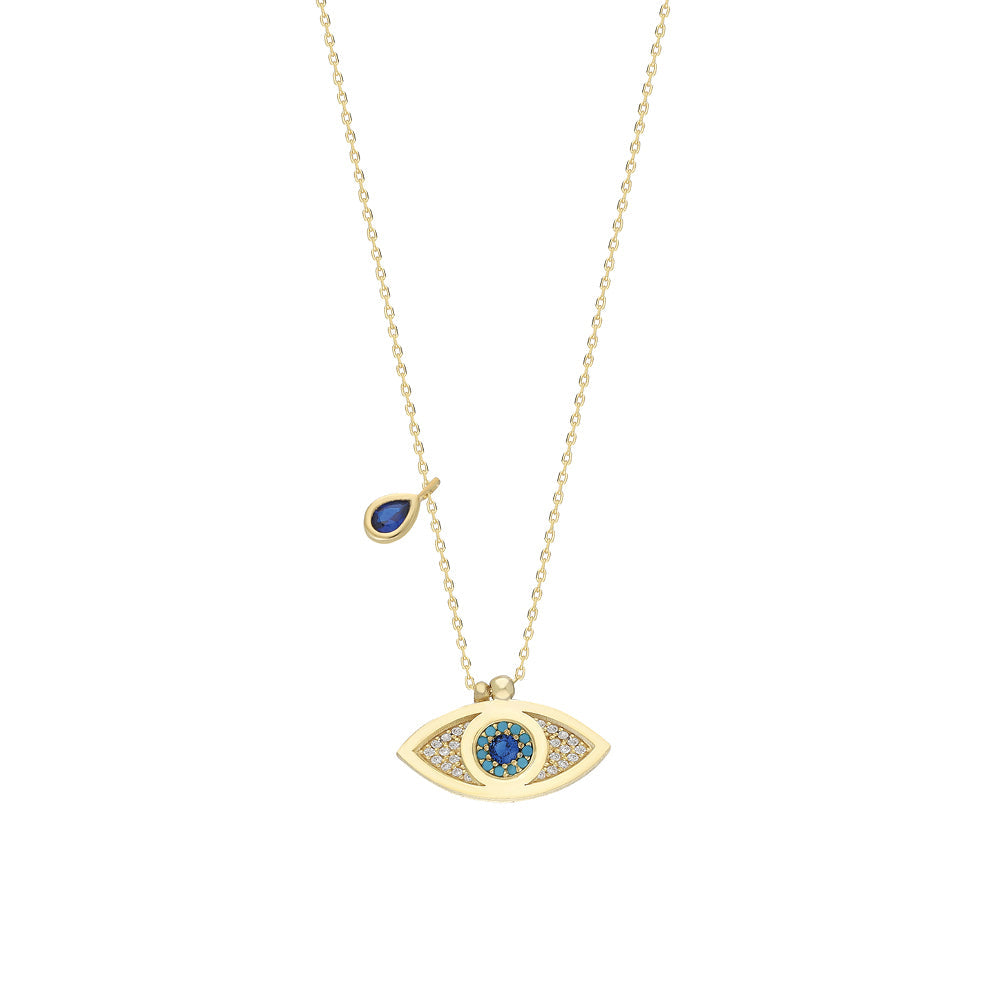 AUGENKETTE CRYSTAL HALSKETTE (8500931789143)