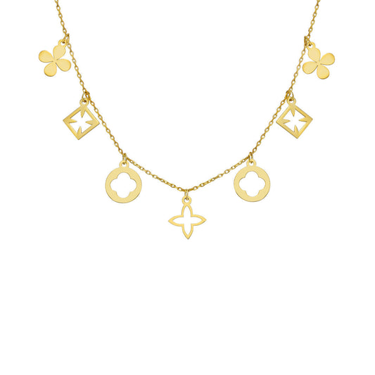 Elenora Charm Halskette (7067605106733)