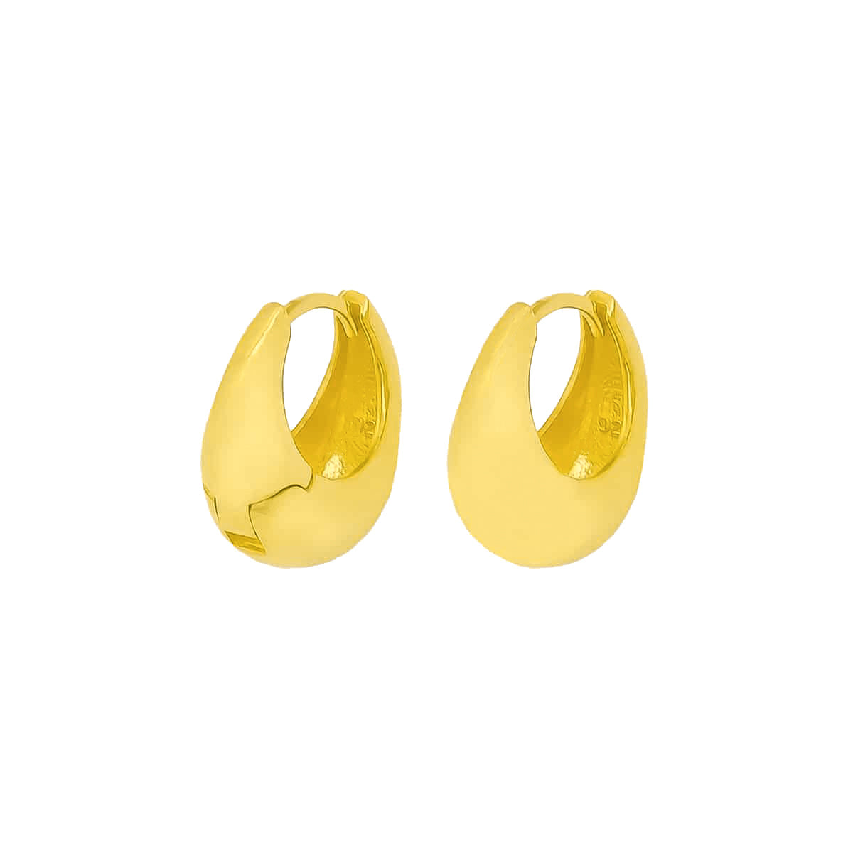 Chunky Hoop Ohrring (6994349391917)