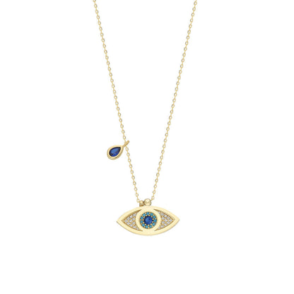 AUGENKETTE CRYSTAL HALSKETTE (8500931789143)