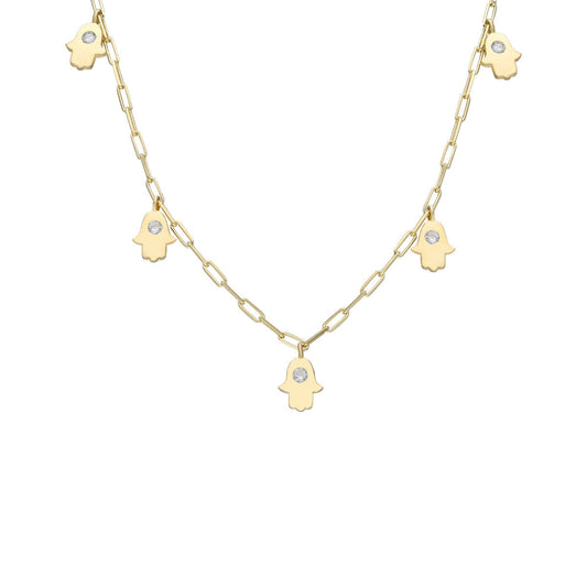 Fatımas Hand Chocker Kette (7151778857005)